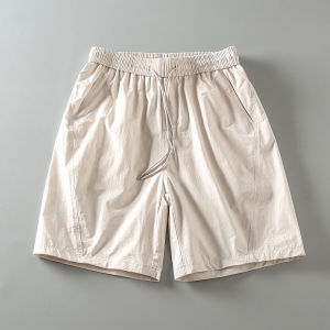 Mens Summer Outdoor Quick Dry Breathable Comfortable Sports Commuter Casual Versatile Shorts Elastic Waist Five-Quarter Pants