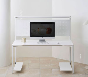Nordic INS Minimalist Hole-board Computer Table Study Desk