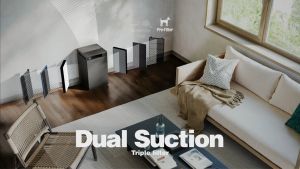 Sharp Plasmacluster Purefit Air Purifier FXS120LH Coverage Area 84m² FXS120LH Ultimate Air Purifier
