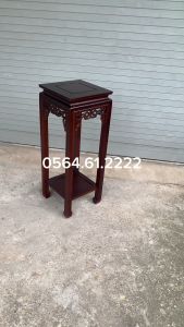 Đôn đế vuông bày đồ giá rẻ phòng khách gỗ lim cao 4050607080cm