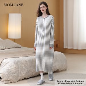 Mom Jane | Pregnancy Maternity Nursing Dress with Pads