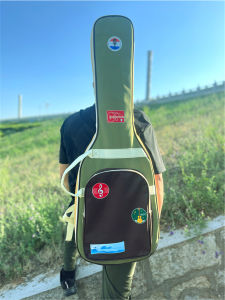 Thickened Waterproof Electric Guitar Backpack Personality Double Shoulder Bag Cute Attractive Guitar Case Guitar Bag
