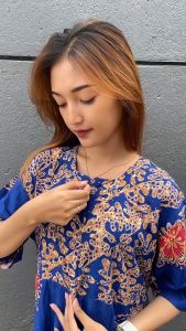 DASTER JUMBO LAILA BATIK CAP LD 120 PREMIUM BAHAN RAYON ADEM MURAH TERBARU 2025