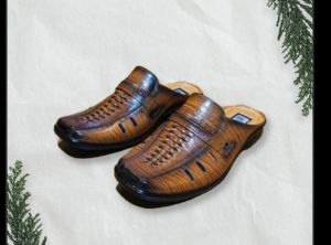SENDAL SELOP KULIT SAPI PRIA SANTAI KEKINIAN TAN 39-43