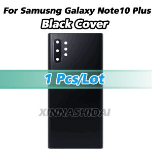 For Samsung Galaxy Note 10 Plus N970F N975F Battery Back Cover Note10 Rear Door Glass Panel Housing Case