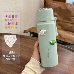 Portable Insulated Stainless Steel Water Bottle 316 Grade Tea Brewing Cup for Men And Women Simple High End Design Adult Use