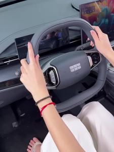 GEELY EX5 E5 Steering Wheel Set Original Car Color Four Seasons Special Anti-Slip Sweat Wicked Perforated Breathable Interior Accessories