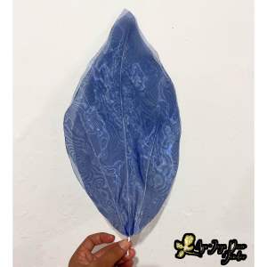 daun tangkai pipa elastis dekorasi pelaminan mahkota bunga / Artificial Flower / Daun Artificial / Bunga Hias / Giant Flower Premium ukuran 34cm x 23cm