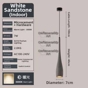 Craftsman Art | Wabi-Sabi Style Pendant Light Living Spaces