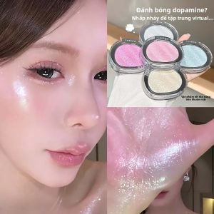 Kim Cương Lấp Lánh Bột Phấn Khuôn Mặt Cao Cấp Phấn Mắt Bảng Nhãn Cảm Ánh Sáng Sáng Sáng Bóng Chiếu Sáng Lâu Dài Mặt Trang Điểm Mắt Mỹ Phẩm 9.5G