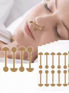 Soft Self-Adhesive Nose Wing Patches Small Dumbbell Beauty Nose Patch Sleep Aid Corrective Nasal Strips Skin Care Tools