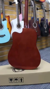 HeartString กีต้าร์ 38 นิ้ว กีตาร์โปร่งสำหรับคนถนัดซ้าย พร้อม Truss Rod guitar ชุดกีตาร์สำหรับผู้ใหญ่และเด็กมือใหม่