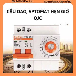 aptomat hẹn giờ QJC 2P63A cầu dao hẹn giờ tắt bật đếm ngược công suất lớn công tắc hẹn giờ QJC Công Tắc Hẹn Giờ Bảo Vệ Quá Tải Hệ Thống Điện An Toàn Thiết Bị Ngắt Nguồn Tự Động Khi Quá Áp - Lazada