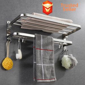 Drill-free Bathroom Storage Shelf