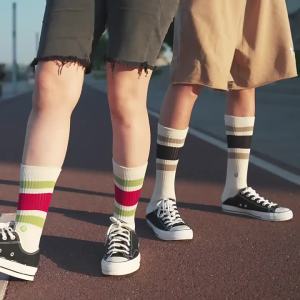 Stance | Breathable Deodorant Striped Socks Crew