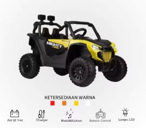 Mobil Aki  Jeep Rubicon PMB M8288 Dual Aki 12 Volt