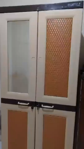 TABITHA LEMARI PAKAIAN PLASTIK JUMBO SUSUN 4 FULL RAK DAN GANTUNG CORTEZ [TABBOX]