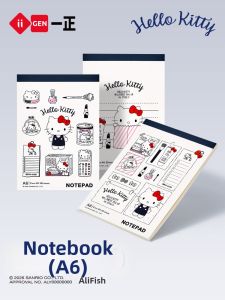 Yi ZHENG | Cute Cartoon Wireless Binding Not Easy to Fall Off Student and Child A6 Notebook