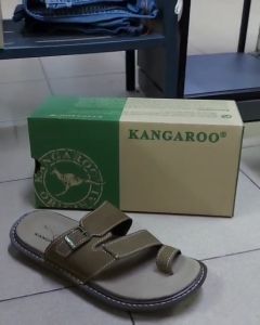 KANGAROO ) ORIGINAL / MENS GENUINE LEATHER / CASUAL SANDAL