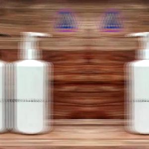 Botol Pump 500ml Putih Pet Tempat Sabun Mandi Cair Tutup Luxury