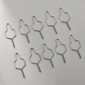 PIORPOY 100Pcs Dental Ligature Stainless Steel Archwire Orthodontic Kobayashi Wire Teeth Braces Dentistry Correction Materials