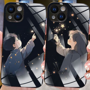 Couple High End Emotion Phone Cases Silicone Protective Covers for iPhone 17/16/15/14/13 pro Max OPPO A97 Reno 10 Honor Play4T Huawei Mate60 VIVO X50