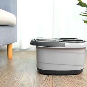Philips Premium Heated Foot Spa Massager with Redlight Therapy Portable & Detoxifying Massage Bucket New