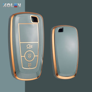 TPU Car Remote Key Case Cover Shell Fob For Ford Edge Fusion Mustang Explorer F150 F250 F350 Ecosport Protector Holder Keyless