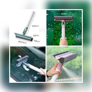 ที่เช็ดกระจก ไม้กรีดกระจก พร้อมที่ฉีดน้ํา แบบ 2 in1 CH0662 โปรดอ่านรายละเอียดก่อนสั่งซื้อค่ะ