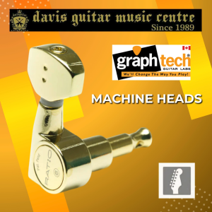 Graphtech PRN-2721-G0 Machine Head 6 in line for Electric Guitar