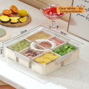 Sealed Compartmentalized Food Storage Box