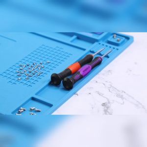 LOCAL STOCK Phone Repair Magnetic Work Mat 45X30CM Soldering Mat Silicone Desk Mat with Magnet Anti-Static Station for Phone Repair