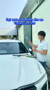 Gạt mưa kính lái ô tô VINFAST Lux A Lux S.A VF9 - Xương mềm Silicone - UP PARTS OEM chất lượng cao