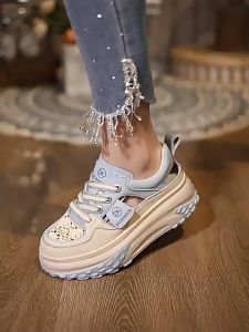 GRATIS BOX Sepatu Sneakers Wanita Modern Style Korean Fashion Casual Shoes Cewek - 0353