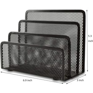 Desk organizer file desktop storage rack desktop organizer storage office desk accessories schoolsupplies organizer pencil case pen organizer pen holder storage organizer box for desk make up organizer cosmetics storage stationery organizer rack