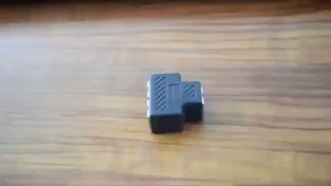 2 Port RJ45 Splitter Adapter LAN Network Ethernet Extender Connector Plug