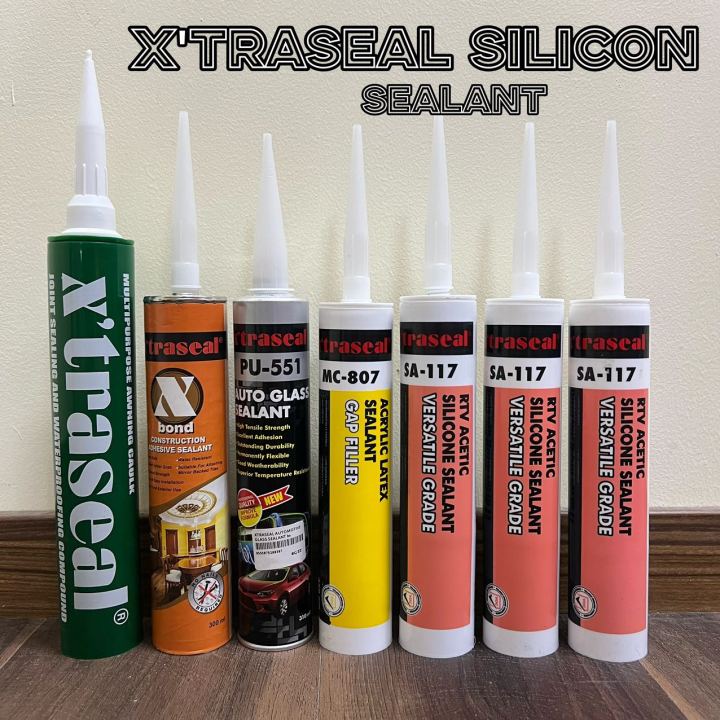 Xtraseal Awning Silicone (Grey)/ X'Bond Construction Adhesive Sealant