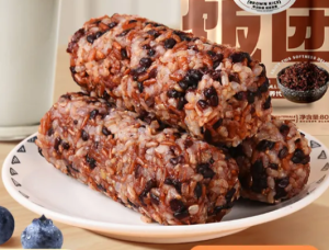 Cerita lemak rendah biji kasar berbeza-berbeza nasi coklat nasi dan sayuran roll seketika 80gx5/80gx10    糙米饭团