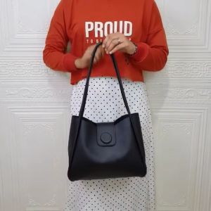 Tas bahu wanita - Tas kuliah - Tas tote bag wanita (Bonus Syal)
