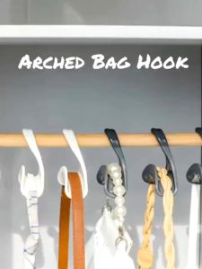 Acrylic Handbag Hanger Rack Wont Let Bags Deformed Arch hook organizer for bags hanger Multipurpose