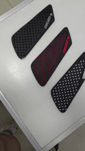 For Ducati 848evo 1198S 1098S 848 Motorcycle Tank Traction Pad Rubber Side Gas Fuel Knee Grip Protector Decal Anti Slip Stickers