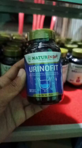URINOFIT NATURINDO Obat Herbal Ginjal  ISK Kencing Batu Batu Empedu Batu Ginjal kencing Sakit Obat Penghancur Batu Ginjal  Ayang Ayangan Kencing Tidak Lancar 50 Kapsul