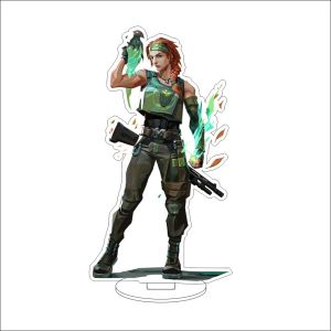 Bandai | 16CM Anime Game VALORANT Nhân Vật Acrylic Hình Đứng - Viper Jett Reyna Raze Breach Omen Cypher Killjoy Phòng Ngủ Trang Trí Quà Tặng