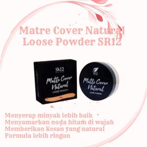 Bedak Padat SR12 Kosmetik Tahan Lama Tidak Luntur