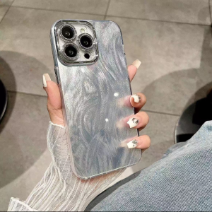 Chinese Style Dok Bua Kao Applicable to Apple 15promax Phone Case Huawei Pura70 Fancy Mate60 Fine Hole Feather Yarn Iqooz9 Net Red Rice K70 Drop-Resistant Xiaomi 14/12ins Style