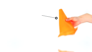 กรวยฝึกซ้อมกีฬา 18 cm( 1 ชิ้น ) มาร์คสนาม ซ้อมฟุตบอล/กีฬาทุกชนิด ปรับฝึกความคล่องตัว Training Cones