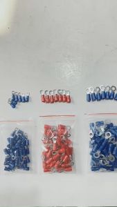 Đầu cốt dây điện tròn cos bọc nhựa cách điện 2-6mm loại đẹp (Gói 50 cái)