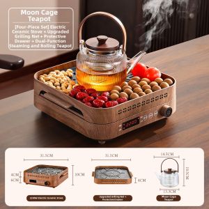 PAKCHOICE | Health Preservation Indoor Glass Tea Pot Set