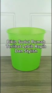 Tempat Sampah Keranjang Sampah Plastik Tong Sampah Lavender Genki Market