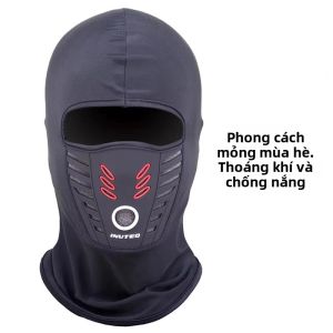 Mặt Nạ Lông Cừu Ấm Áp Dành Cho Xe Máy Chống Gió Che Toàn Mặt Thoáng Khí Mùa Hè Mùa Đông Balaclava Mặt Nạ Mũ Bảo Hiểm Chống Bụi Có Bảo Vệ Cổ